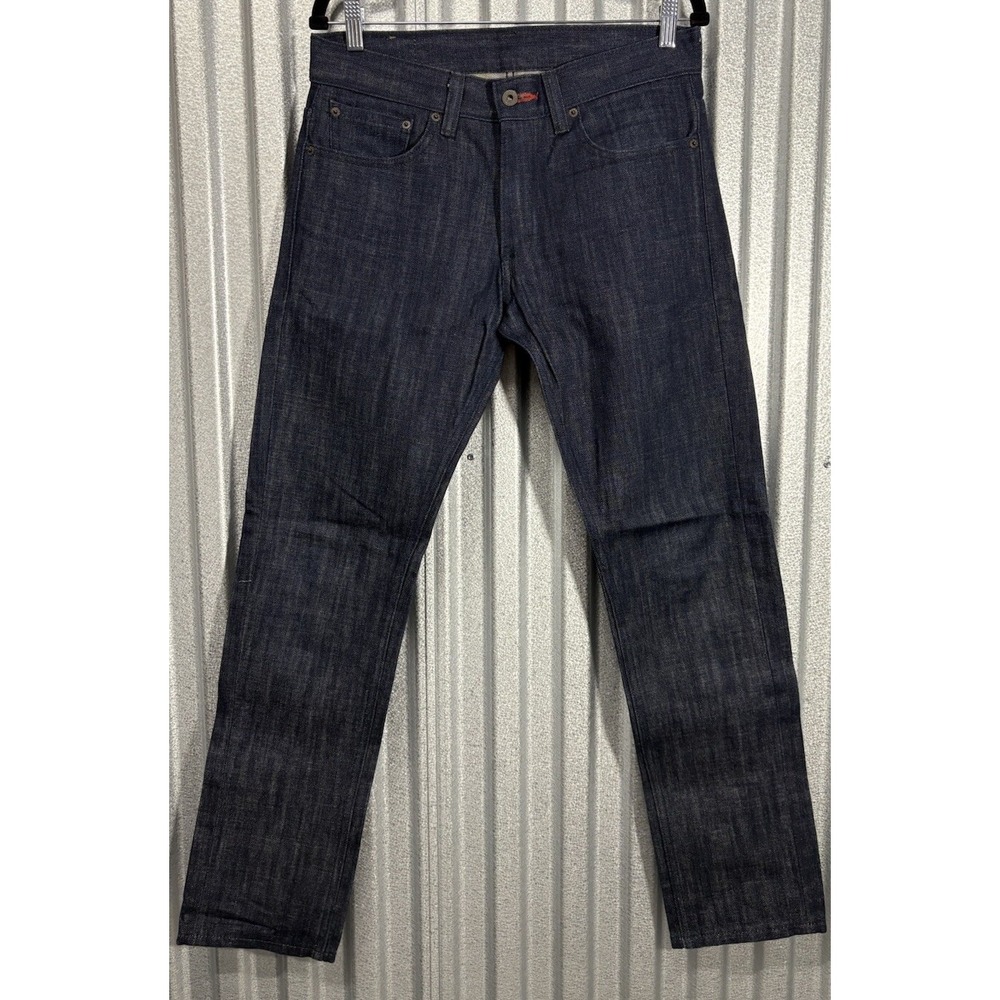 Levis 511 Slim Fit Jeans Dark Wash 100% Organic Cotton Denim Men 32x32 Casual